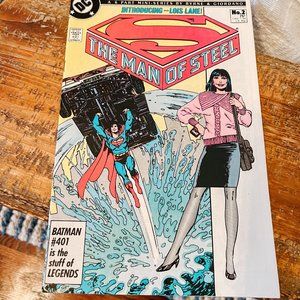 Comic Book - DC - Superman - The Man of Steel - #2 - October 1986